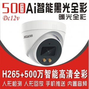希泰XT-N302XW  500W黑光全彩音频网络高清摄像机